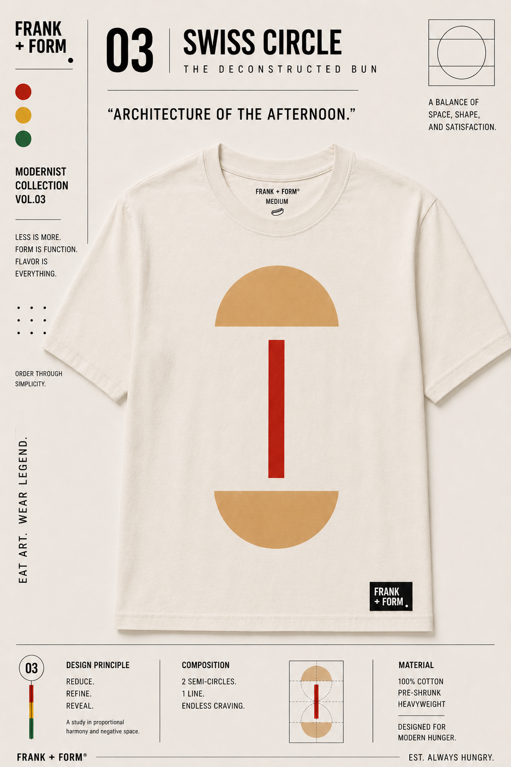 SWISS CIRCLE — THE DECONSTRUCTED BUN