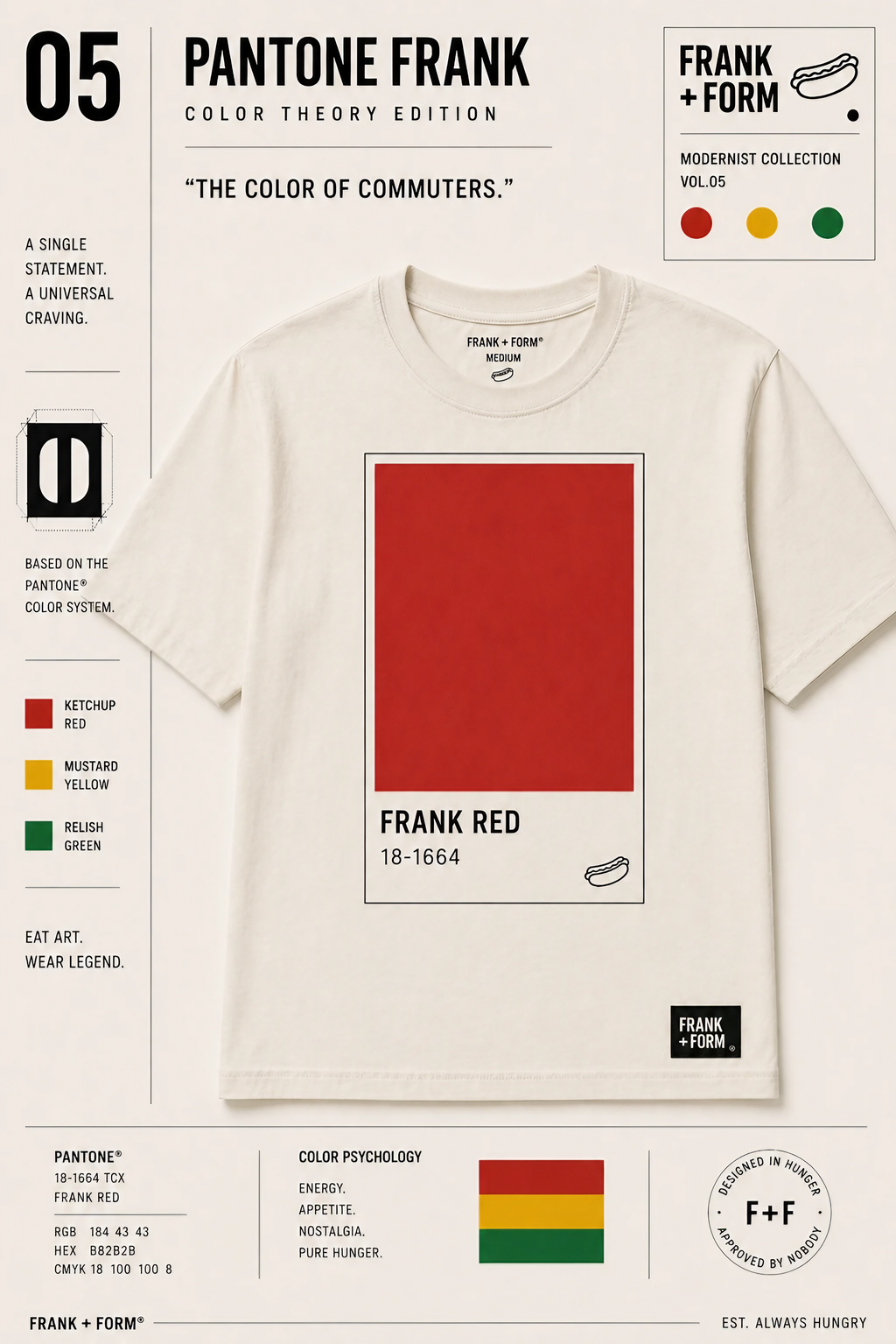 PANTONE FRANK — COLOR THEORY EDITION